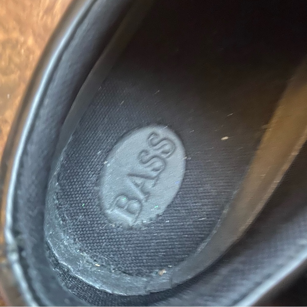 G.H. Bass TM65 Black Leather Monk Strap Shoes Men’s Size 10M - Picture 8 of 8